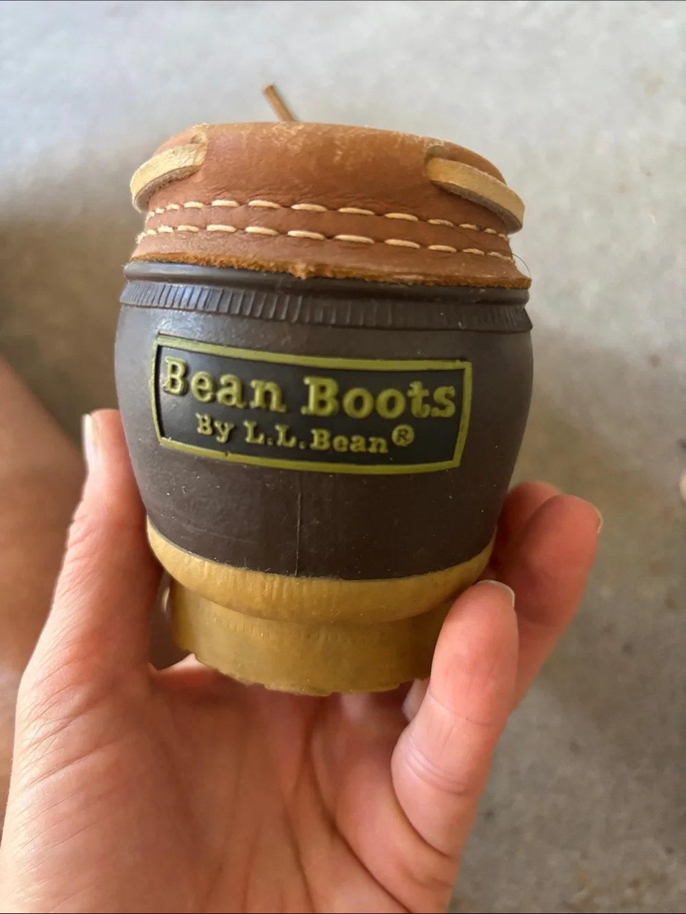 L.L. Bean Brown and Tan Duck Boots